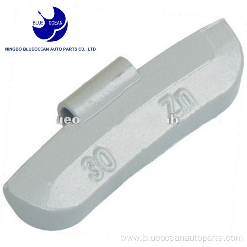 epoxy polyester coating zinc balancing wheel weights clip